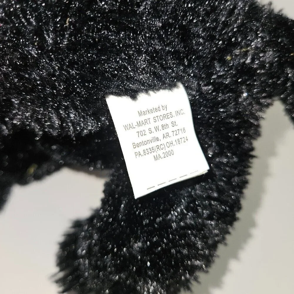 Black Puppy Dog Plush Valentine's Day Cute Love Backpack Scottie Toy Gift